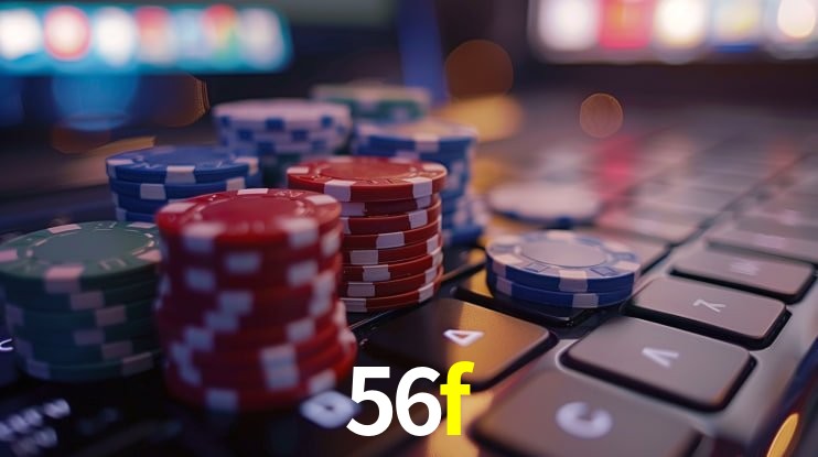 Imagem promocional da 56f mostrando a plataforma e suas vantagens